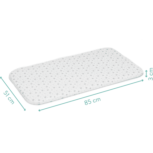 Patut Co-Sleeper Dream stone Fillikid, Culoare: Gri deschis, Dimensiuni: 95x65,poza 10