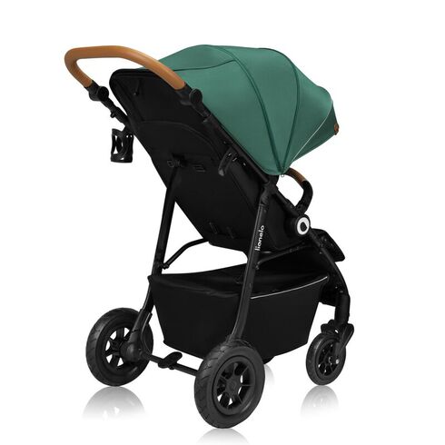 Carucior sport, Lionelo, Natt, De la nastere, Cu accesorii si capotina XXL reglabila, 0 - 22 kg, Verde, Culoare: Verde, Model: sport,poza 7  - ExclusivMAG.ro Carucior sport, Lionelo, Natt, De la nastere, Cu accesorii si capotina XXL reglabila, 0 - 22 kg, Verde, Culoare: Verde, Model: sport,poza 7