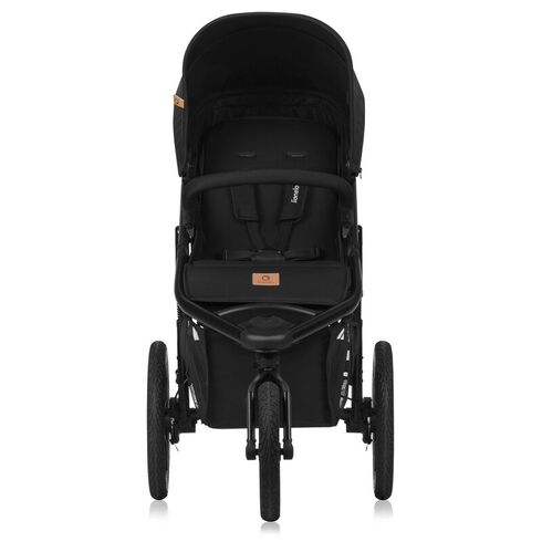 Carucior sport, Lionelo, Azura, Cu 3 roti, Cu baldachin XXL impermeabil, Pliere compacta, Pana la 22 kg, 6-48 luni, Negru, Culoare: Negru, Model: sport,poza 2  - ExclusivMAG.ro Carucior sport, Lionelo, Azura, Cu 3 roti, Cu baldachin XXL impermeabil, Pliere compacta, Pana la 22 kg, 6-48 luni, Negru, Culoare: Negru, Model: sport,poza 2