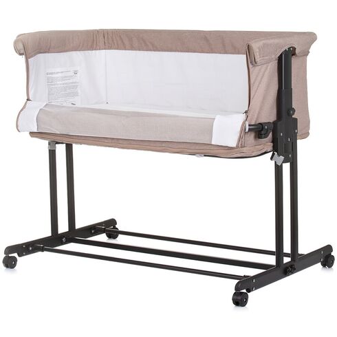 Patut co-sleeper si tarc Chipolino Zen macadamia, Culoare: Crem, Dimensiuni: 90x50,poza 4  - ExclusivMAG.ro Patut co-sleeper si tarc Chipolino Zen macadamia, Culoare: Crem, Dimensiuni: 90x50,poza 4
