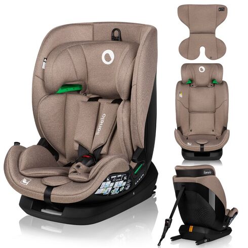 Scaun auto, Lionelo, Lavender I-size, Isofix, 9-36 Kg, 76-150 cm, ECE R129,, Bej, Culoare: Bej, Grupa: 9-36kg (9 luni - 12 ani),poza 2  - ExclusivMAG.ro Scaun auto, Lionelo, Lavender I-size, Isofix, 9-36 Kg, 76-150 cm, ECE R129,, Bej, Culoare: Bej, Grupa: 9-36kg (9 luni - 12 ani),poza 2
