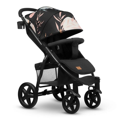 Carucior sport, Lionelo, Annet Plus, De la nastere, 0 - 22 Kg, Negru, Culoare: Negru,poza 2  - ExclusivMAG.ro Carucior sport, Lionelo, Annet Plus, De la nastere, 0 - 22 Kg, Negru, Culoare: Negru,poza 2