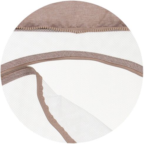 Patut co-sleeper si tarc Chipolino Zen macadamia, Culoare: Crem, Dimensiuni: 90x50,poza 9  - ExclusivMAG.ro Patut co-sleeper si tarc Chipolino Zen macadamia, Culoare: Crem, Dimensiuni: 90x50,poza 9