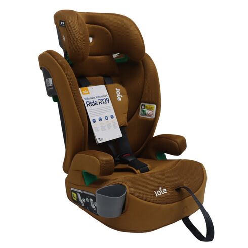 Joie - Scaun auto Elevate R129 Yellow, 76-150 cm, certificat R129, Culoare: Maro, Grupa: 9-36kg (9 luni - 12 ani),poza 3