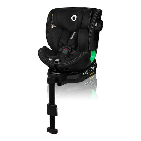 Scaun auto, Lionelo, Harmony i-Size, Rotire 360 grade, 0-36 Kg, 40-150 cm, R129, Negru, Culoare: Negru, Grupa: 0-36kg (0 luni - 12 ani)
