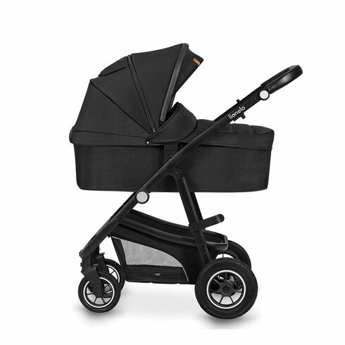 Carucior 3 in 1, Lionelo, Bianka, pana la 22 kg, Negru, Culoare: Negru, Model: 3 in 1,poza 4  - ExclusivMAG.ro Carucior 3 in 1, Lionelo, Bianka, pana la 22 kg, Negru, Culoare: Negru, Model: 3 in 1,poza 4