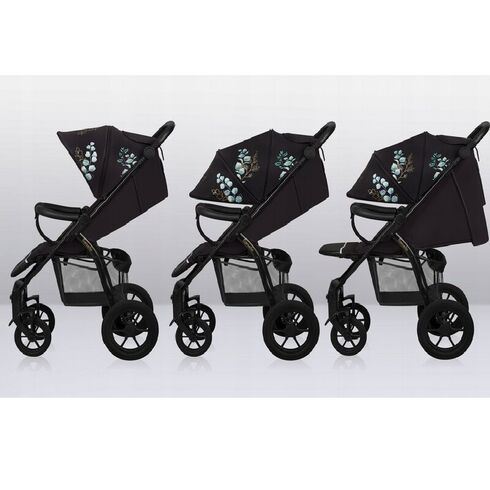 Carucior sport, Lionelo, Annet Tour Golden Moments, Editie Limitata, 0 luni+, Pana la 22 kg, Certificare TUV, Negru, Culoare: Negru/Auriu, Model: sport,poza 8