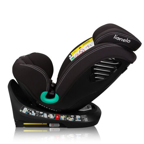 Scaun auto, Lionelo, Bastiaan One i-Size, 4 in 1, Rotire 360 grade, Top Tether, 0-36 Kg, 40-150 cm, R129, Negru, Culoare: Negru, Grupa: 0-36kg (0 luni - 12 ani),poza 7  - ExclusivMAG.ro Scaun auto, Lionelo, Bastiaan One i-Size, 4 in 1, Rotire 360 grade, Top Tether, 0-36 Kg, 40-150 cm, R129, Negru, Culoare: Negru, Grupa: 0-36kg (0 luni - 12 ani),poza 7