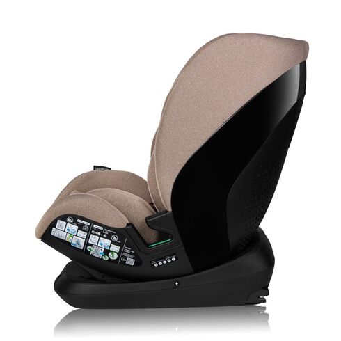 Scaun auto, Lionelo, Lavender I-size, Isofix, 9-36 Kg, 76-150 cm, ECE R129,, Bej, Culoare: Bej, Grupa: 9-36kg (9 luni - 12 ani),poza 8  - ExclusivMAG.ro Scaun auto, Lionelo, Lavender I-size, Isofix, 9-36 Kg, 76-150 cm, ECE R129,, Bej, Culoare: Bej, Grupa: 9-36kg (9 luni - 12 ani),poza 8