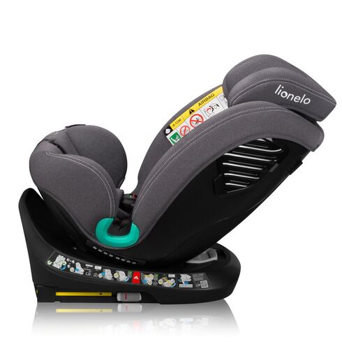 Scaun auto, Lionelo, Bastiaan One i-Size, 4 in 1, Rotire 360 grade, Top Tether, 0-36 Kg, 40-150 cm, R129, Gri, Culoare: Gri, Grupa: 0-36kg (0 luni - 12 ani),poza 5  - ExclusivMAG.ro Scaun auto, Lionelo, Bastiaan One i-Size, 4 in 1, Rotire 360 grade, Top Tether, 0-36 Kg, 40-150 cm, R129, Gri, Culoare: Gri, Grupa: 0-36kg (0 luni - 12 ani),poza 5