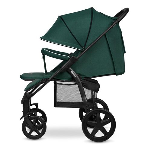 Carucior sport, Lionelo, Annet Plus, De la nastere, 0 - 22 Kg, Verde, Culoare: Verde,poza 3