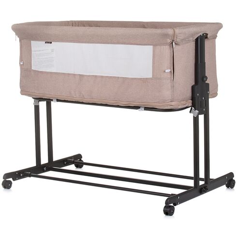 Patut co-sleeper si tarc Chipolino Zen macadamia, Culoare: Crem, Dimensiuni: 90x50,poza 3  - ExclusivMAG.ro Patut co-sleeper si tarc Chipolino Zen macadamia, Culoare: Crem, Dimensiuni: 90x50,poza 3