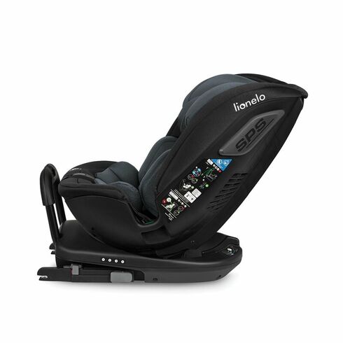 Scaun auto, Lionelo, Bastiaan RWF i-Size, Rotire 360 grade, 0-36 Kg, ECE R129, Gri, Culoare: Gri, Grupa: 0-36kg (0 luni - 12 ani),poza 8  - ExclusivMAG.ro Scaun auto, Lionelo, Bastiaan RWF i-Size, Rotire 360 grade, 0-36 Kg, ECE R129, Gri, Culoare: Gri, Grupa: 0-36kg (0 luni - 12 ani),poza 8