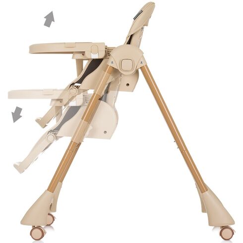 Scaun de masa Chipolino Candy Shop macadamia, Culoare: Crem,poza 5