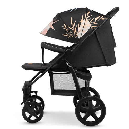 Carucior sport, Lionelo, Annet Plus, De la nastere, 0 - 22 Kg, Negru, Culoare: Negru,poza 4  - ExclusivMAG.ro Carucior sport, Lionelo, Annet Plus, De la nastere, 0 - 22 Kg, Negru, Culoare: Negru,poza 4