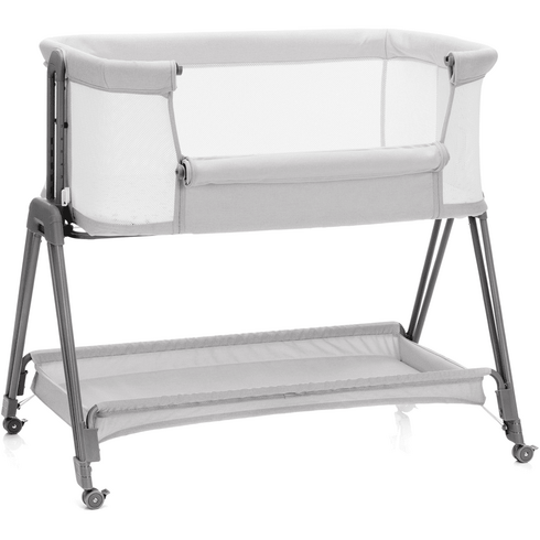 Patut Co-Sleeper Dream stone Fillikid, Culoare: Gri deschis, Dimensiuni: 95x65,poza 2