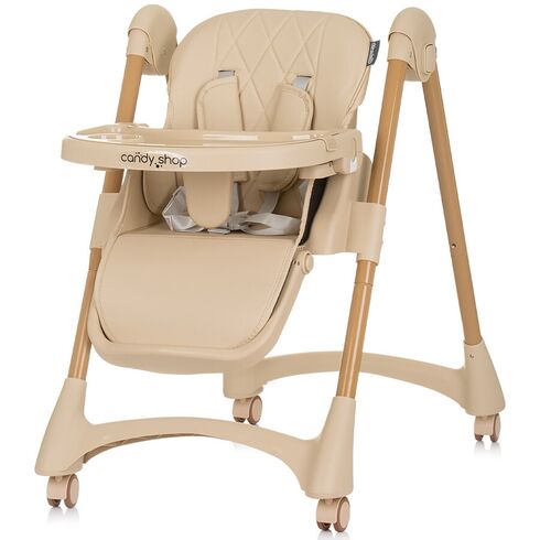 Scaun de masa Chipolino Candy Shop macadamia, Culoare: Crem,poza 3