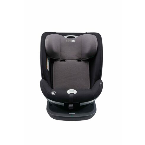 Scaun auto, FreeON, Opal, Nastere - 140 Cm/ 0 - 12 ani, Rotire 360° grade, Tehnologie Isofix I-Size si Top Tether, R129, Black, Culoare: Gri/Negru, Grupa: 0-36kg (0 luni - 12 ani),poza 6