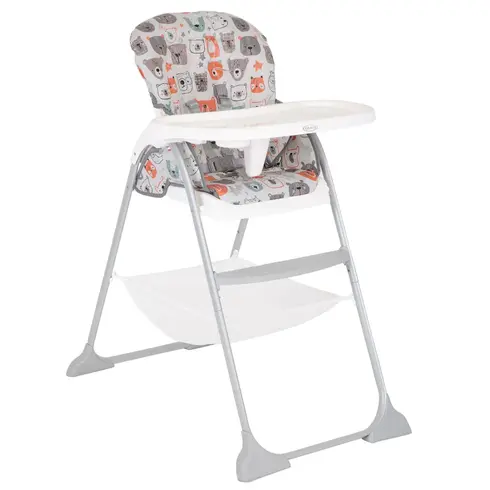 Scaun de masa Graco SnackEase Bear Party, Culoare: Portocaliu