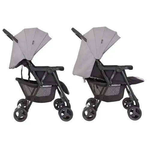 Carucior gemeni Graco DuoRider Steeple Gray,poza 4  - ExclusivMAG.ro Carucior gemeni Graco DuoRider Steeple Gray,poza 4