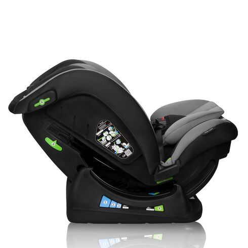 Scaun auto, Lionelo, Aart i-Size, 0-36 Kg, 40-150 cm, R129/03, Gri, Culoare: Gri, Grupa: 0-36kg (0 luni - 12 ani),poza 8  - ExclusivMAG.ro Scaun auto, Lionelo, Aart i-Size, 0-36 Kg, 40-150 cm, R129/03, Gri, Culoare: Gri, Grupa: 0-36kg (0 luni - 12 ani),poza 8