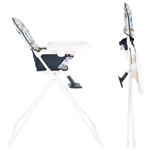 Scaun de masa Graco Snack N Stow Into the Wild, Culoare: Albastru,poza 3  - ExclusivMAG.ro Scaun de masa Graco Snack N Stow Into the Wild, Culoare: Albastru,poza 3