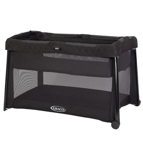 Patut Graco FoldLite LX Midnight, Culoare: Negru, Dimensiuni: 120x60,poza 3