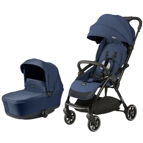Carucior Leclerc Magic Fold Plus 2 in 1 Blue, Culoare: Albastru, Model: 2 in 1  - ExclusivMAG.ro