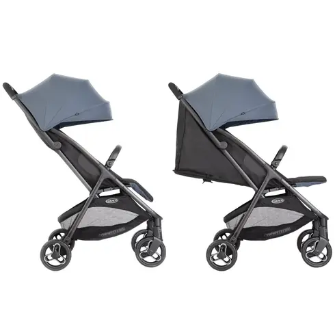 Carucior Graco Myavo Stormy, Culoare: Albastru,poza 4  - ExclusivMAG.ro Carucior Graco Myavo Stormy, Culoare: Albastru,poza 4