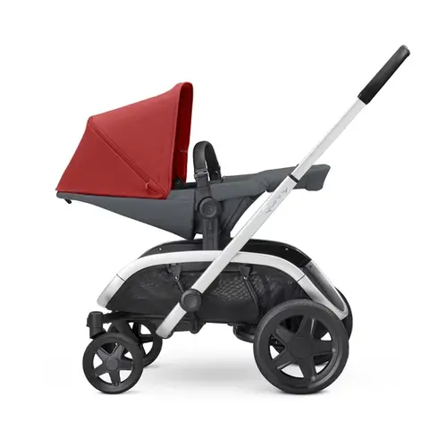 Carucior Hubb Quinny Red on Graphite, Culoare: Rosu,poza 2  - ExclusivMAG.ro Carucior Hubb Quinny Red on Graphite, Culoare: Rosu,poza 2