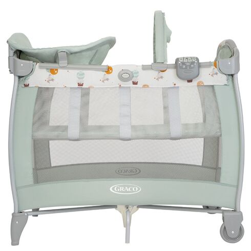 Patut Graco Contour Electra Up Away, Culoare: Verde, Dimensiuni: 105x70,poza 3