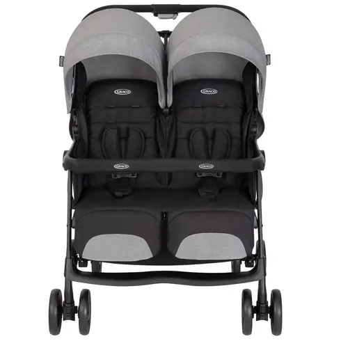 Carucior gemeni Graco DuoRider Steeple Gray,poza 2  - ExclusivMAG.ro Carucior gemeni Graco DuoRider Steeple Gray,poza 2