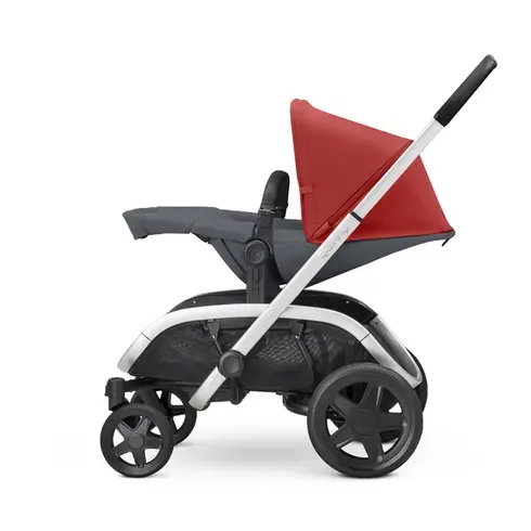 Carucior Hubb Quinny Red on Graphite, Culoare: Rosu,poza 3  - ExclusivMAG.ro Carucior Hubb Quinny Red on Graphite, Culoare: Rosu,poza 3