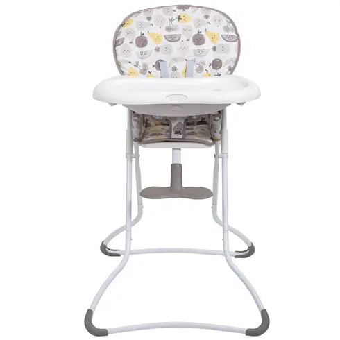 Scaun de masa Graco Snack N Stow Fruitella, Culoare: Galben,poza 2  - ExclusivMAG.ro Scaun de masa Graco Snack N Stow Fruitella, Culoare: Galben,poza 2