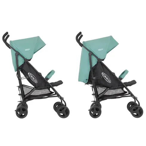 Carucior Graco Travelite Mint, Culoare: Verde, Model: sport,poza 3  - ExclusivMAG.ro Carucior Graco Travelite Mint, Culoare: Verde, Model: sport,poza 3