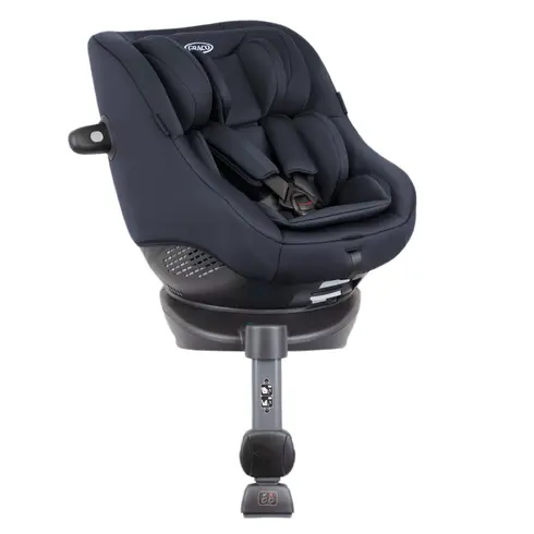 Scaun auto Graco rotativ 360 Turn2Me i-Size Navy, Culoare: Albastru, Grupa: 0-18kg (0 luni - 4 ani)