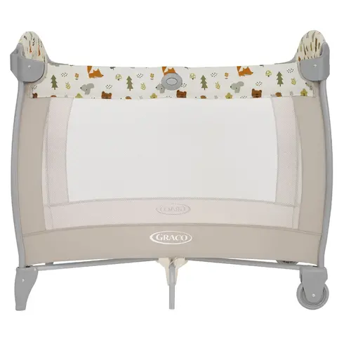 Patut Graco Contour Electra Nature Trail, Culoare: Crem, Dimensiuni: 105x70,poza 4