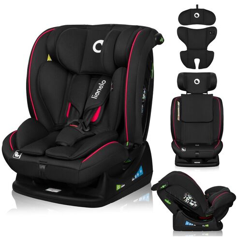 Scaun auto, Lionelo, Aart i-Size, 0-36 Kg, 40-150 cm, R129/03, Negru/Rosu, Culoare: Negru/Rosu, Grupa: 0-36kg (0 luni - 12 ani),poza 8  - ExclusivMAG.ro Scaun auto, Lionelo, Aart i-Size, 0-36 Kg, 40-150 cm, R129/03, Negru/Rosu, Culoare: Negru/Rosu, Grupa: 0-36kg (0 luni - 12 ani),poza 8