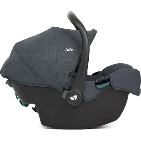 Joie - Scoica auto i-Snug 2 cu tetiera reglabila, 40-75 cm, Moonlight, testata ADAC si certificata R129, Culoare: Gri/Negru, Grupa: 0-13kg (0 luni - 12 luni),poza 4