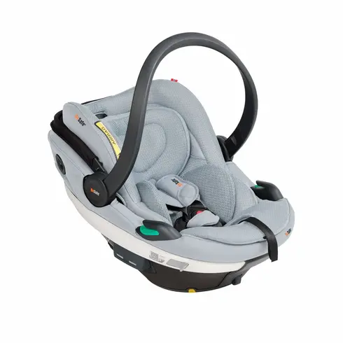 Scoică BeSafe Go Beyond Peak Mesh, Culoare: Gri deschis, Grupa: 0-13kg (0 luni - 12 luni)