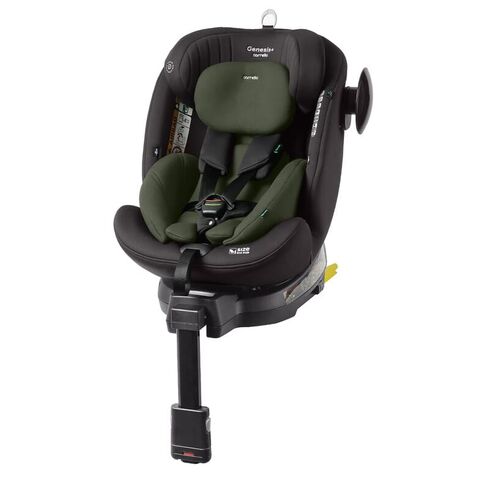 Scaun auto rotativ 360° SPS Carrello GENESIS+ i-SIZE R129/03 40-150 cm ISOFIX Beetle Green