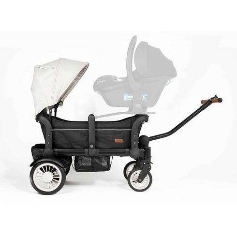Carucior de transport tip vagon Cozy Rider BabyGo - poza 7 - ExclusivMAG.ro