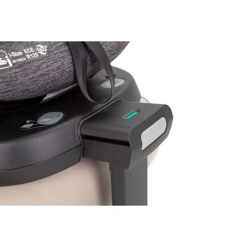 Scaun auto rotativ 360° SPS Carrello METEORIT i-SIZE R129/03 40-150 cm ISOFIX Carbon Grey, Culoare: Gri, Grupa: 0-36kg (0 luni - 12 ani),poza 9