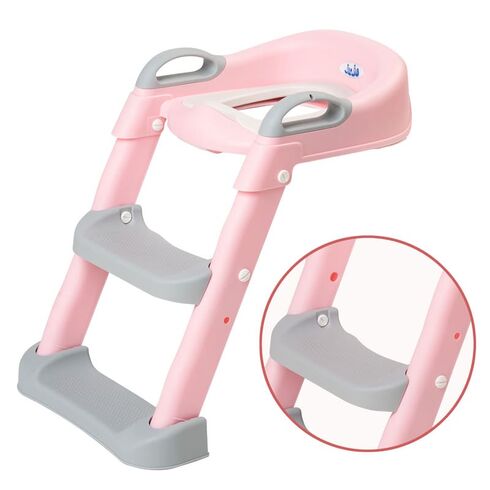 Reductor toaleta copii Juju SoloSteps, Roz, Culoare: Roz,poza 5