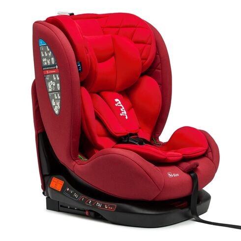 Scaun Auto Juju Total 360 i-Size, Rosu, Culoare: Rosu, Grupa: 0-36kg (0 luni - 12 ani)