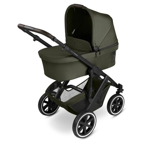 Carucior 2 in 1 Salsa 5 AIR Avocado ABC Design, Culoare: Verde inchis, Model: 2 in 1,poza 2