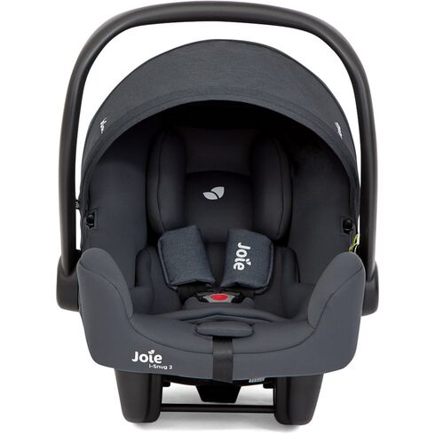 Joie - Scoica auto i-Snug 2 cu tetiera reglabila, 40-75 cm, Moonlight, testata ADAC si certificata R129, Culoare: Gri/Negru, Grupa: 0-13kg (0 luni - 12 luni),poza 3