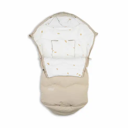 Sac de iarnă Voksi® Explorer – Seashell Sand, Culoare: Crem,poza 2