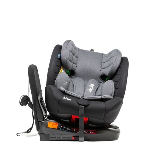 Scaun Auto Juju Total 360 i-Size, Negru, Culoare: Negru, Grupa: 0-36kg (0 luni - 12 ani),poza 4