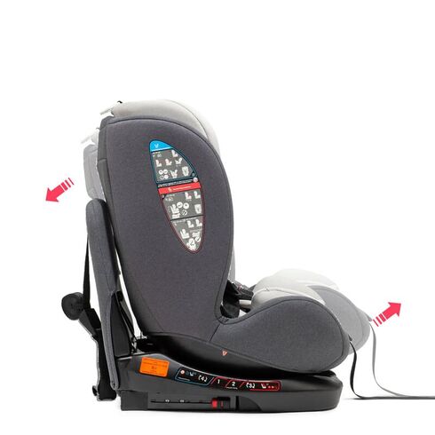 Scaun Auto Juju Total 360 i-Size, Gri, Culoare: Gri, Grupa: 0-36kg (0 luni - 12 ani),poza 3  - ExclusivMAG.ro Scaun Auto Juju Total 360 i-Size, Gri, Culoare: Gri, Grupa: 0-36kg (0 luni - 12 ani),poza 3